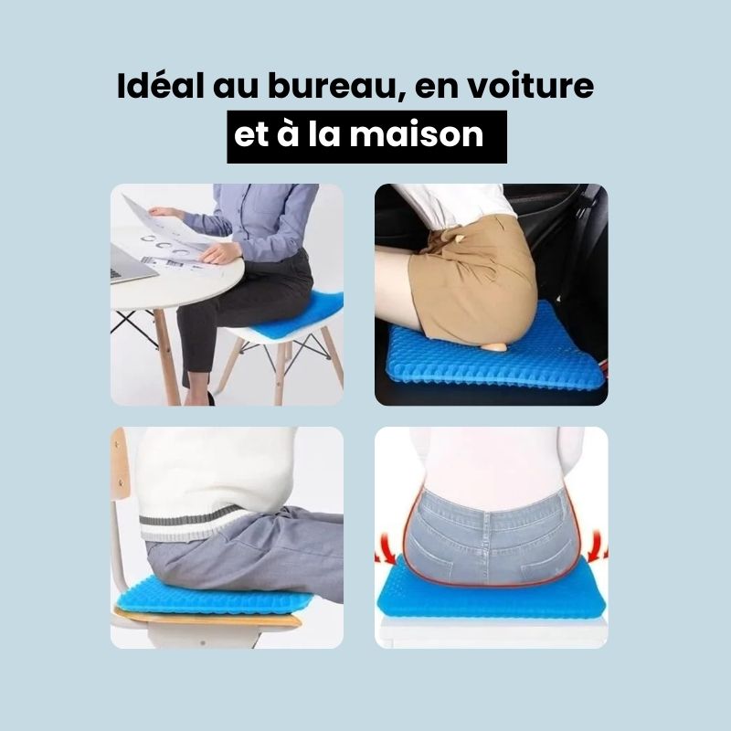 Coussin coccyx en gel respirant CoccyGel Air
