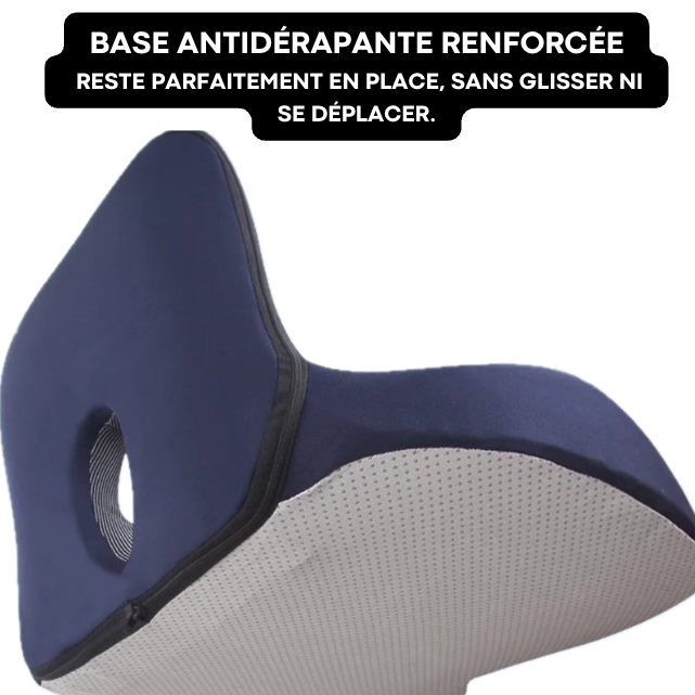 Coussin coccyx ergonomique en forme de L CoccyAlign