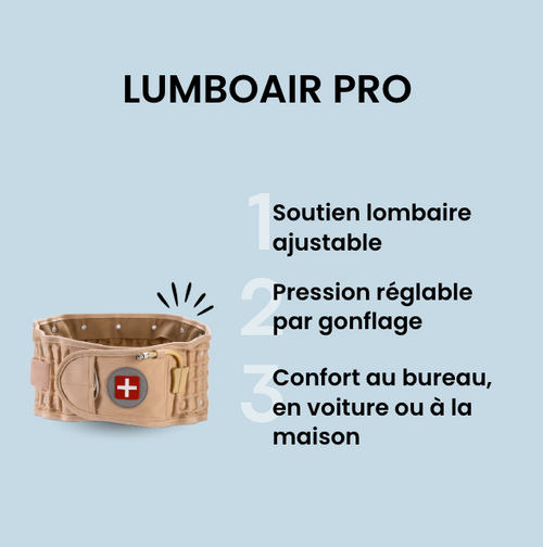 Ceinture lombaire gonflable LumboAir