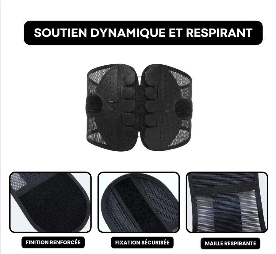 Ceinture lombaire à maintien postural – LumboAlign