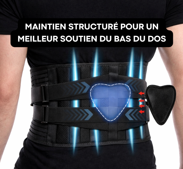 Ceinture lombaire renforcée à maintien maximal LumboStrong