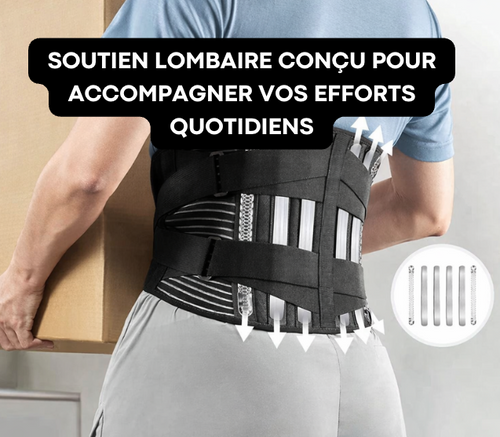 Ceinture lombaire renforcée à maintien maximal LumboStrong
