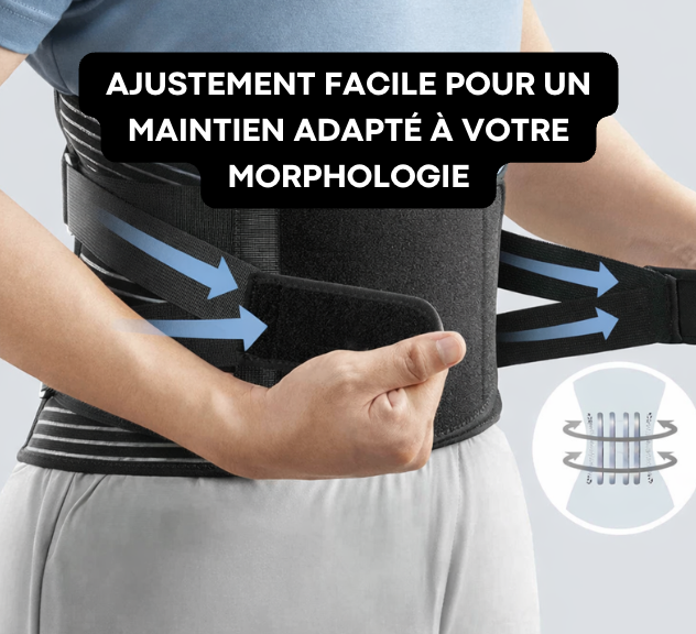Ceinture lombaire renforcée à maintien maximal LumboStrong