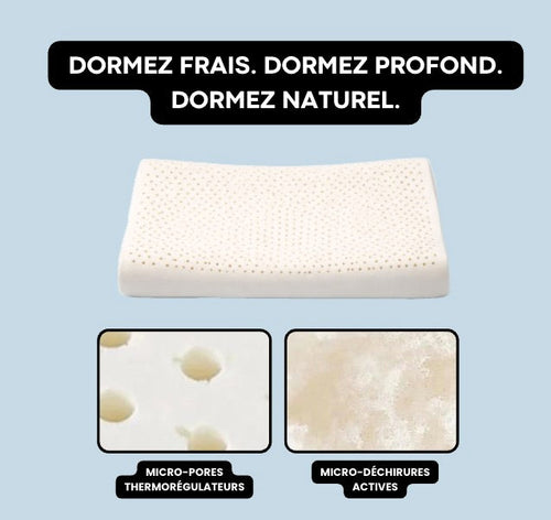 Coussin cervical en latex naturel CerviLatex