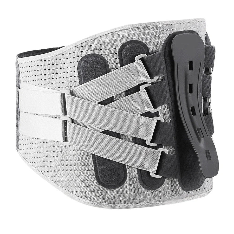 Ceinture dorsale lombaire réglable avec coussin de maintien ergonomique