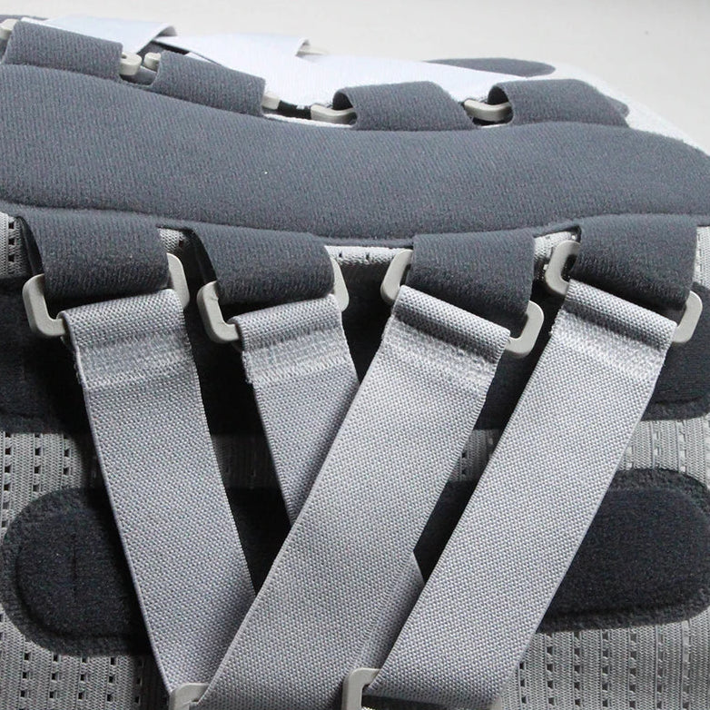 Ceinture dorsale lombaire réglable avec coussin de maintien ergonomique