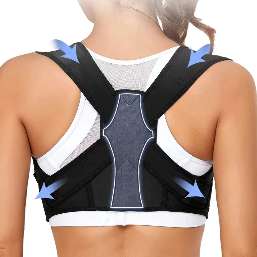 Correcteur de posture pour maintien dorsal optimal