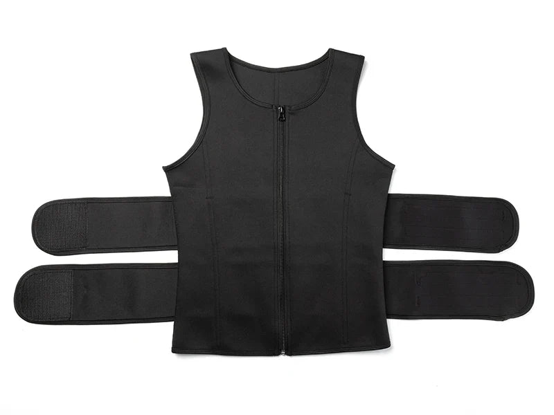 Corset correcteur de posture et de sudation pour homme