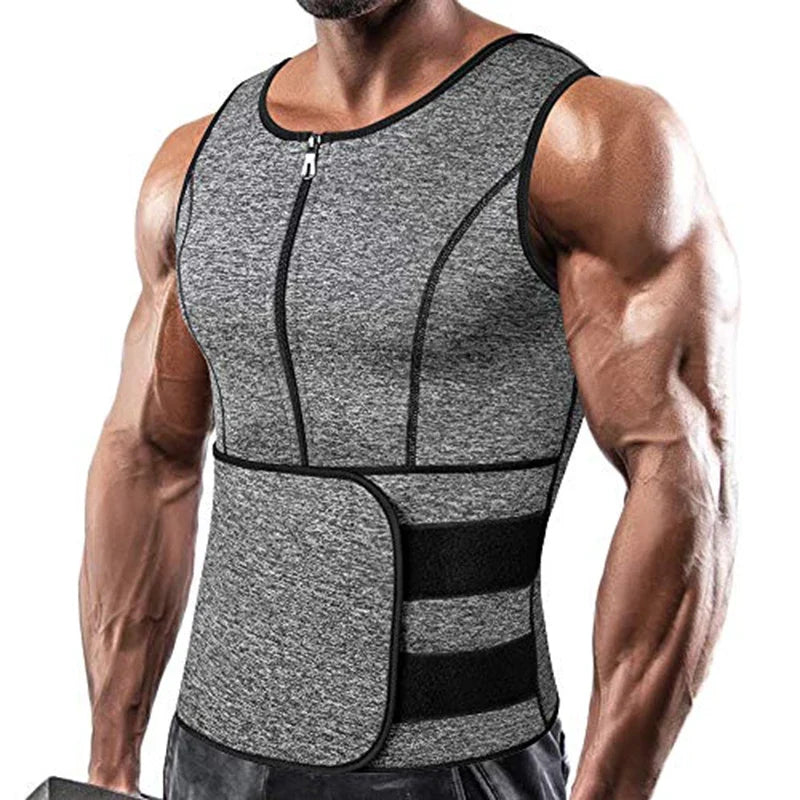 Corset correcteur de posture et de sudation pour homme