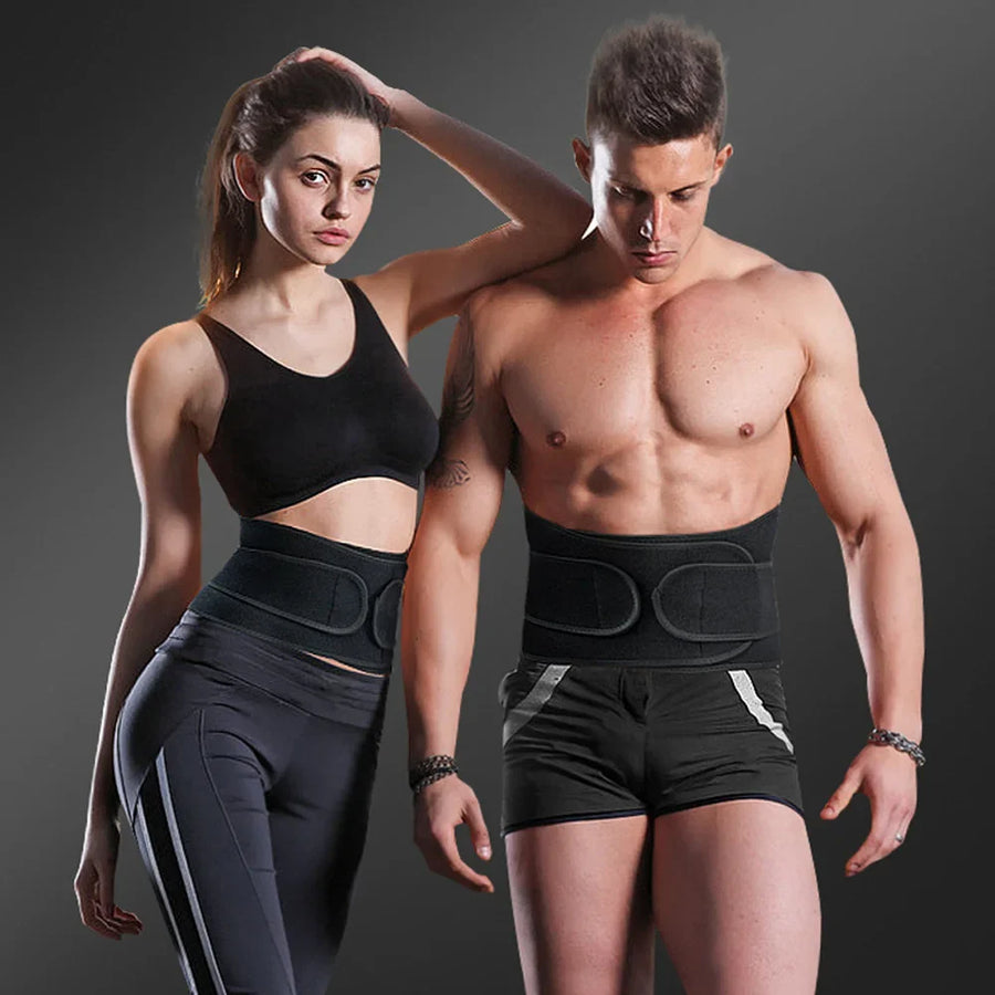 Ceinture lombaire de fitness à double compression LumboFit Duo