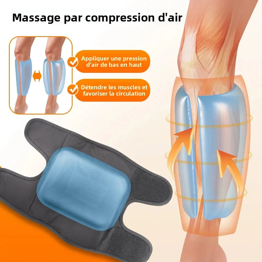 Quatre modes de massage et huit niveaux d'intensité