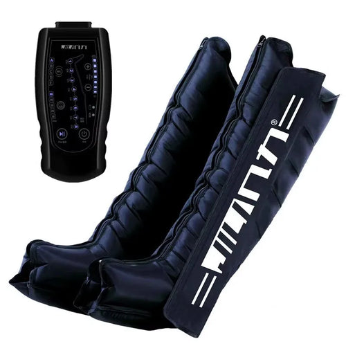 Bottes de pressothérapie jambes et pieds avec télécommande