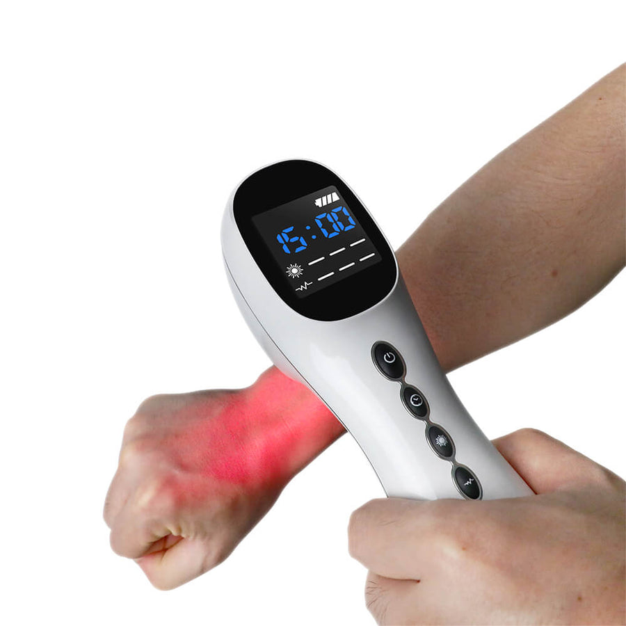 Appareil combiné laser froid et électrostimulation TENS