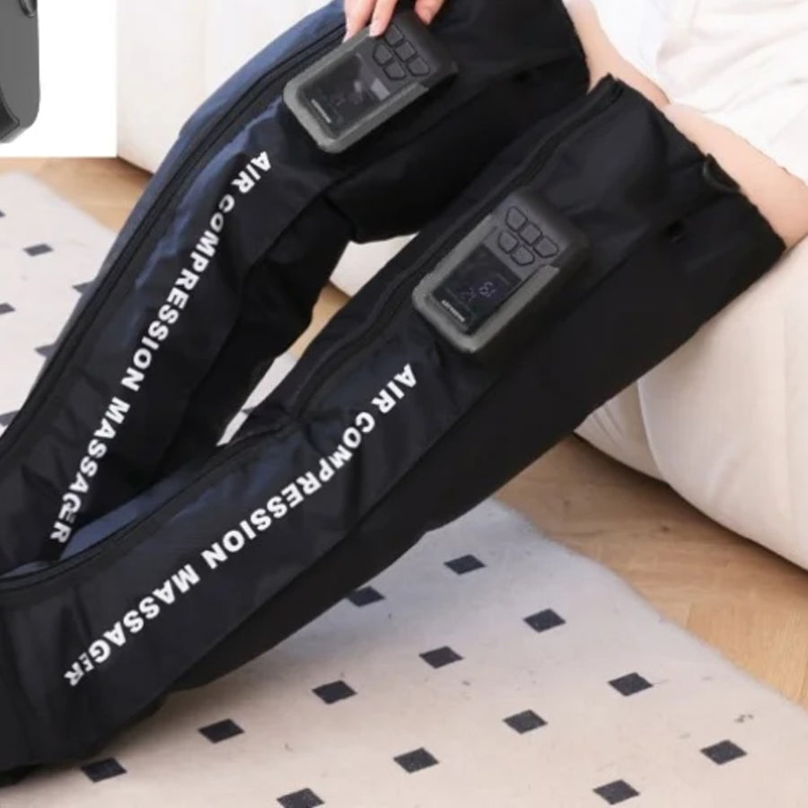 Bottes de pressothérapie Pro, détail (recadrage de la photo principale)