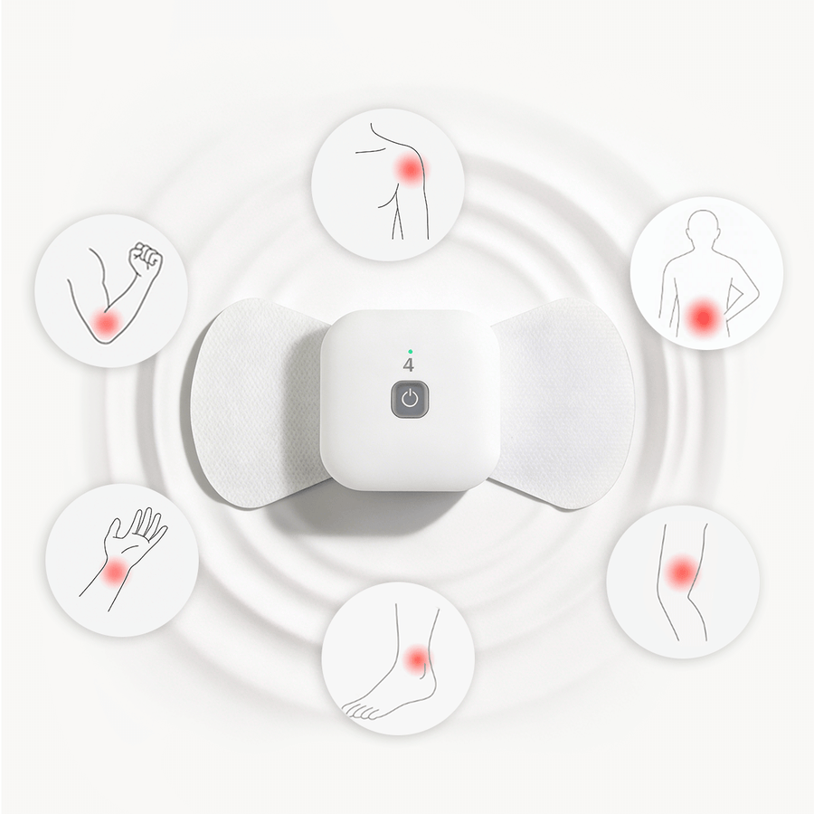 Électrodes de rechange pour électrostimulateur TENS 4 canaux