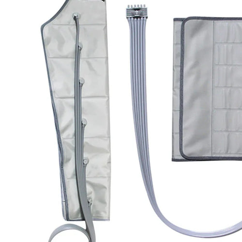 Kit de pressothérapie, détail des accessoires (recadrage de la photo principale)