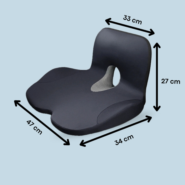 Coussin coccyx ergonomique en forme de L – CoccyAlign