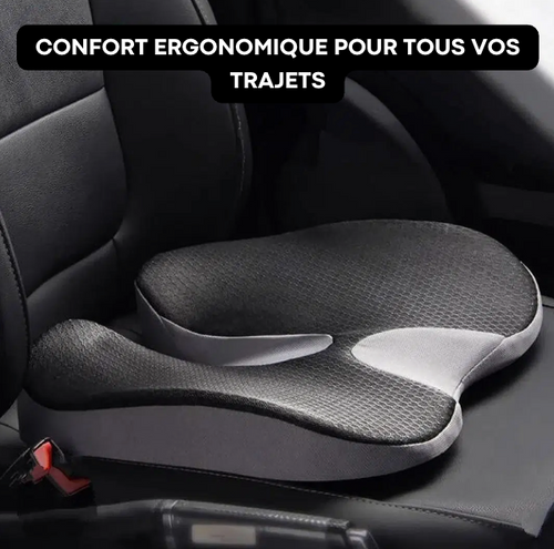 Coussin de siège ergonomique à découpe coccyx SeatRelief