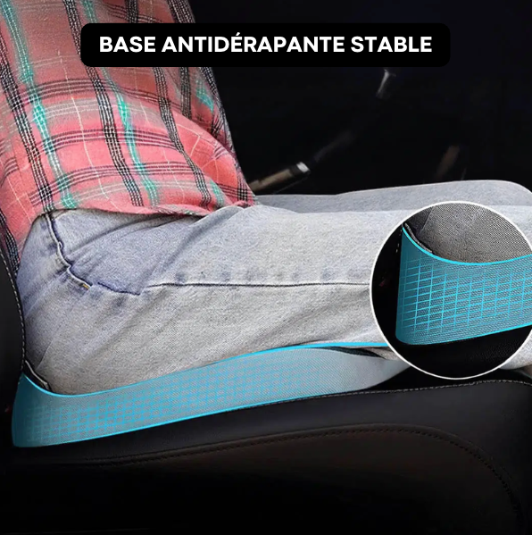 Coussin de siège ergonomique à découpe coccyx SeatRelief