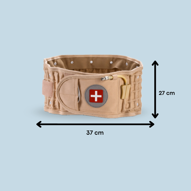 Inflatable lumbar belt – LumboAir