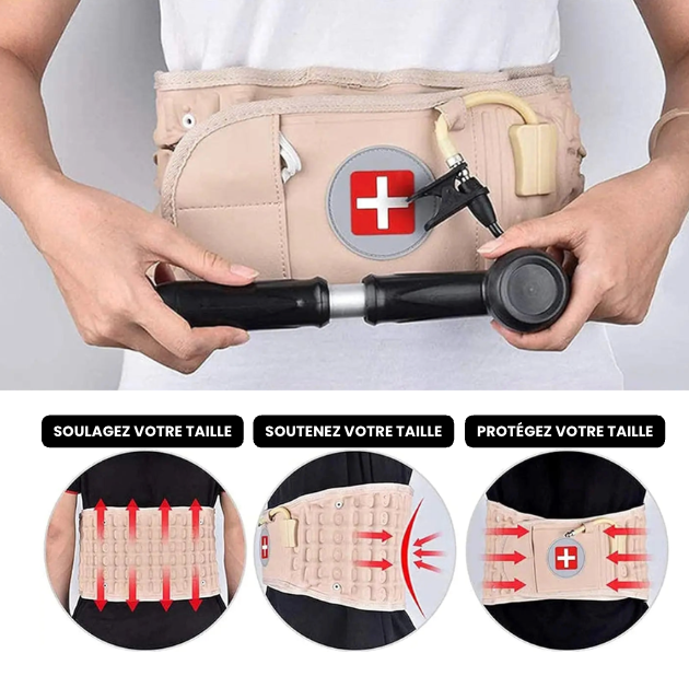 Inflatable lumbar belt – LumboAir