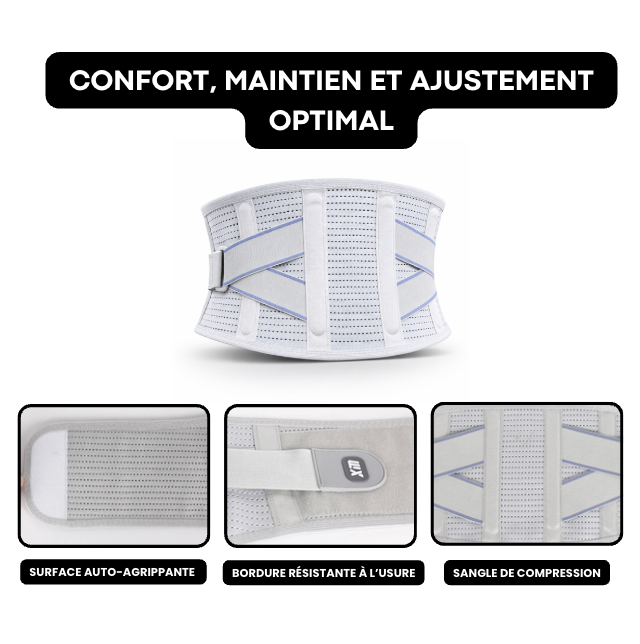 Ceinture lombaire de maintien pour port de charges LumboLift