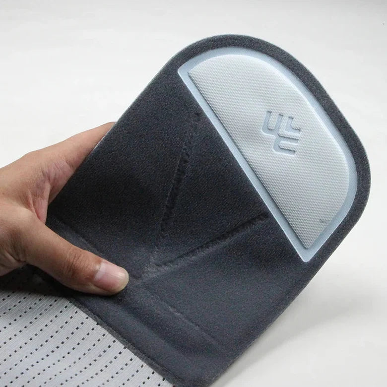 Ceinture dorsale lombaire réglable avec coussin de maintien ergonomique