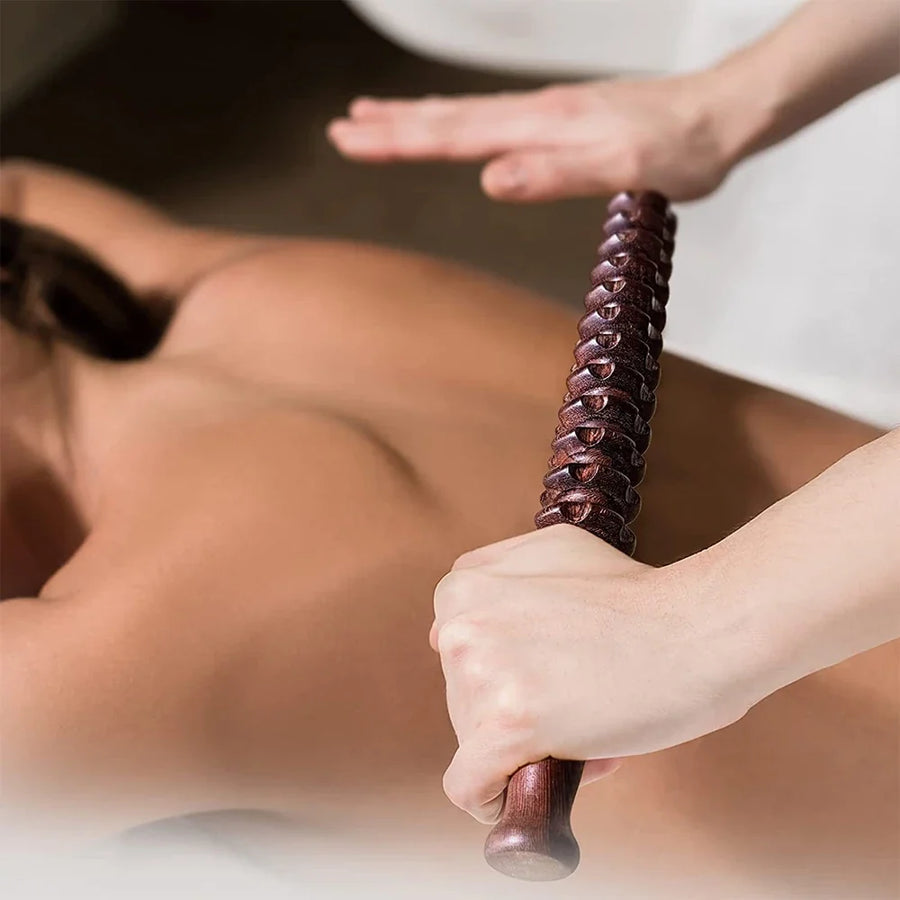 Bâton de massage musculaire en bois MuscleWood