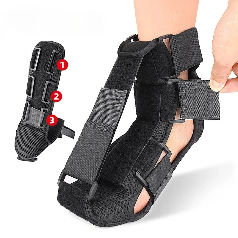 Attelle de nuit pour le pied, à angle réglable