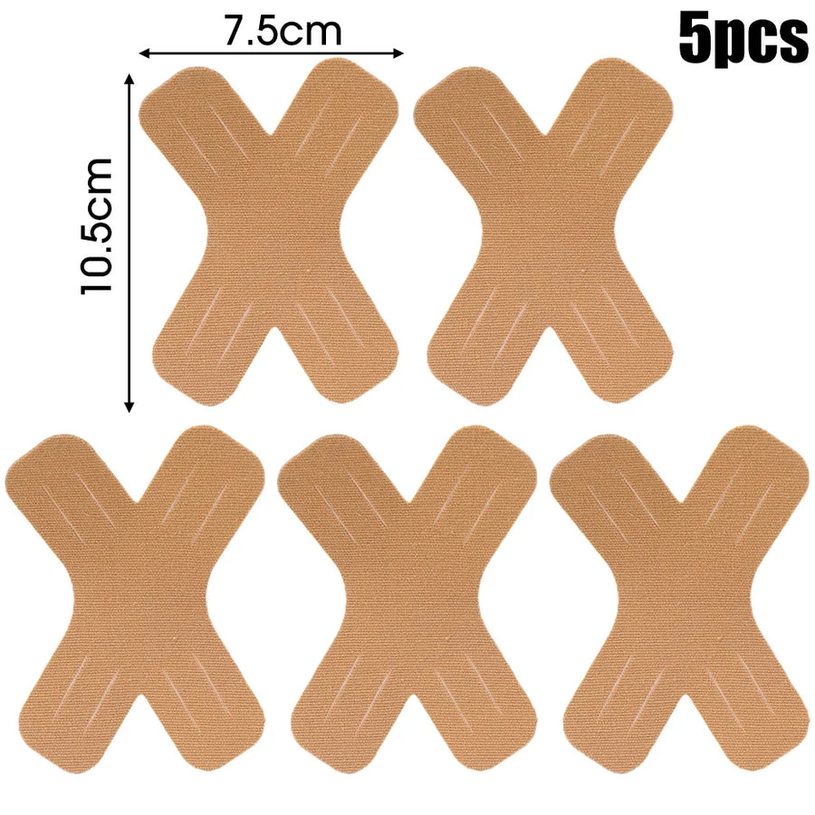 Bande de taping kinésiologique adhésive pour le maintien articulaire