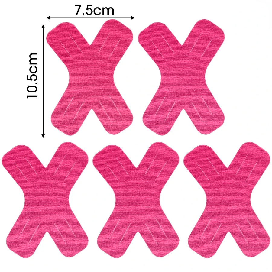 Bande de taping kinésiologique adhésive, dimensions du rouleau