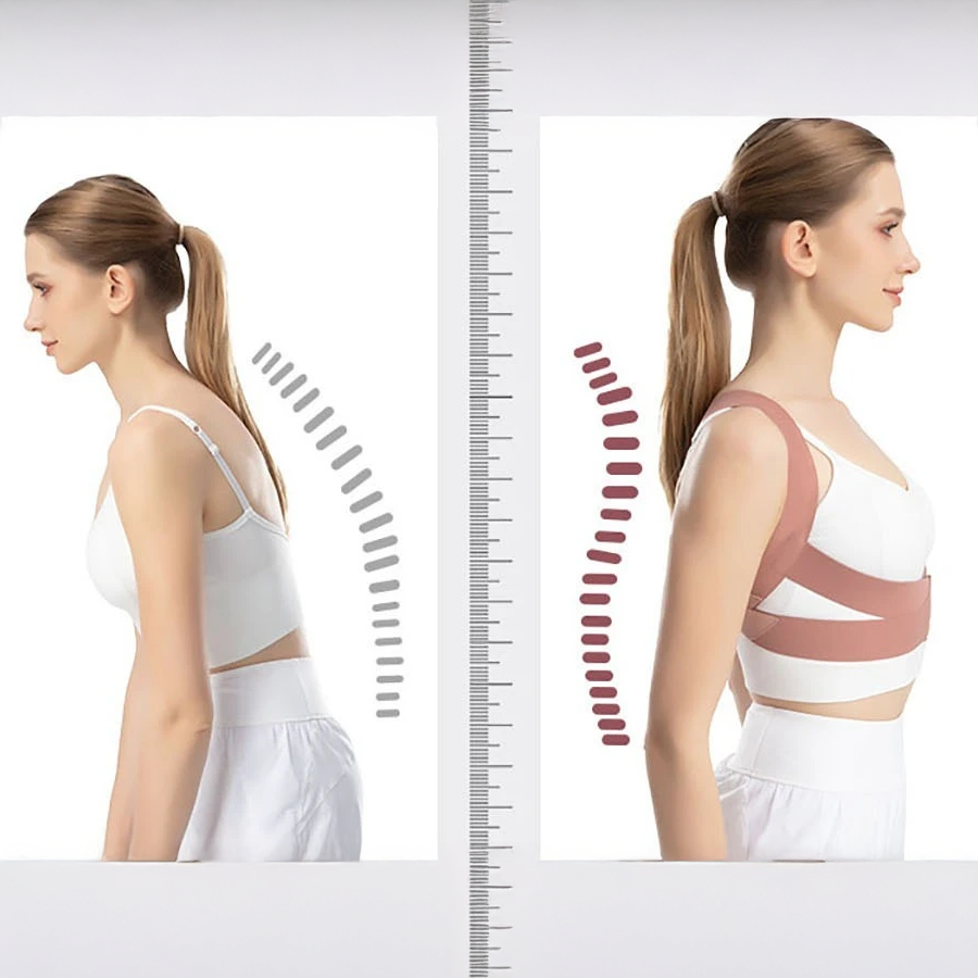 Correcteur de posture pour le haut du dos et le maintien des épaules